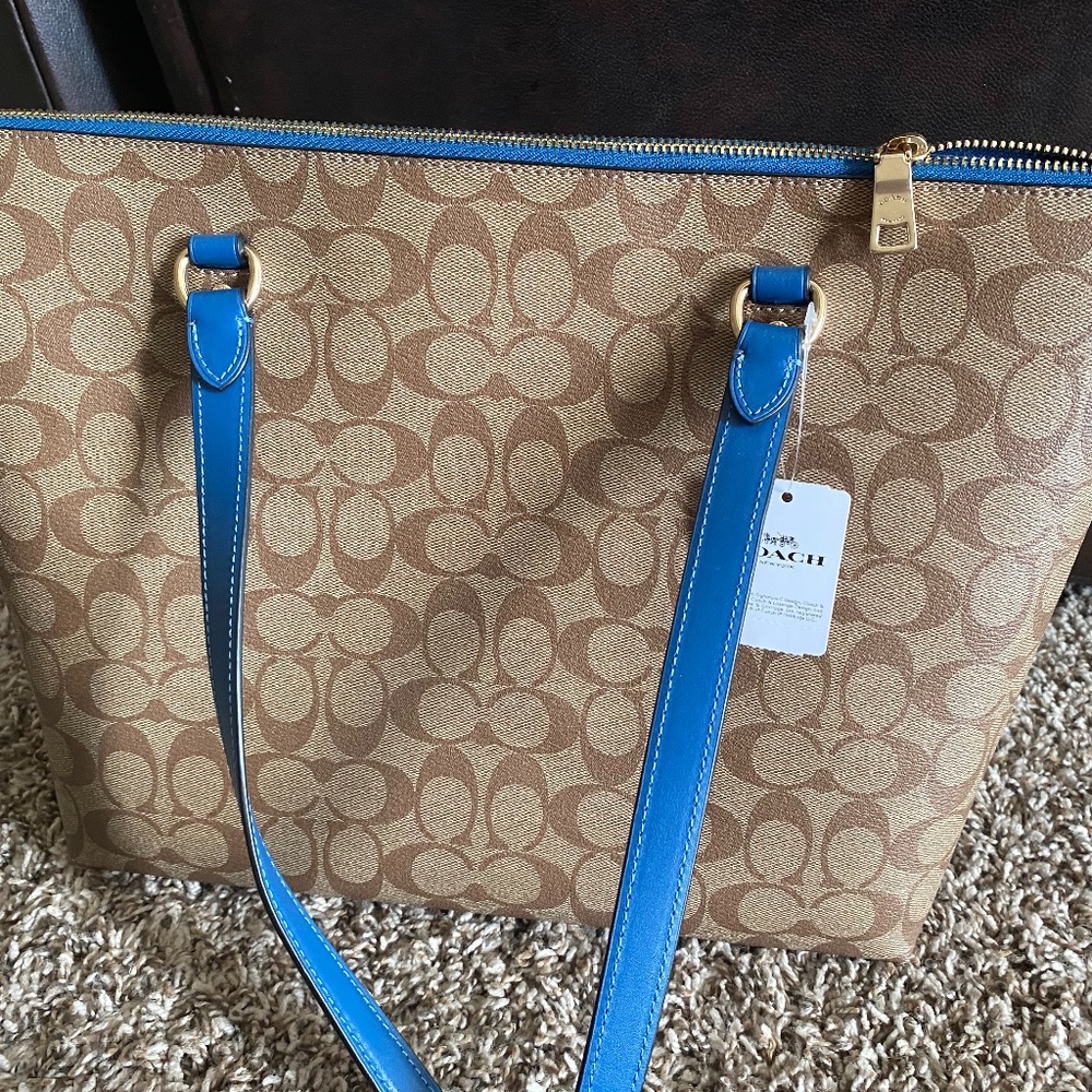 Brand New - Coach Handbag (Blue)